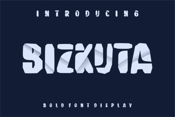 Bizkuta: A Bold Display Font