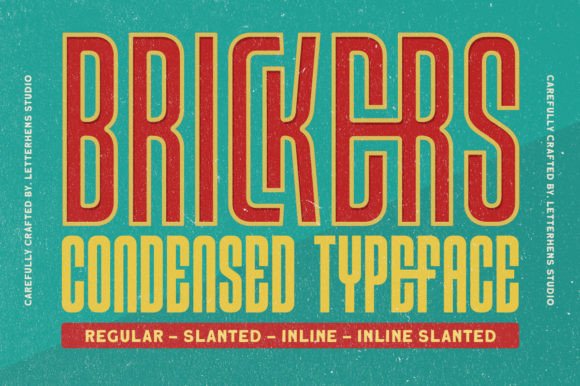 Brickers Font for Web Design