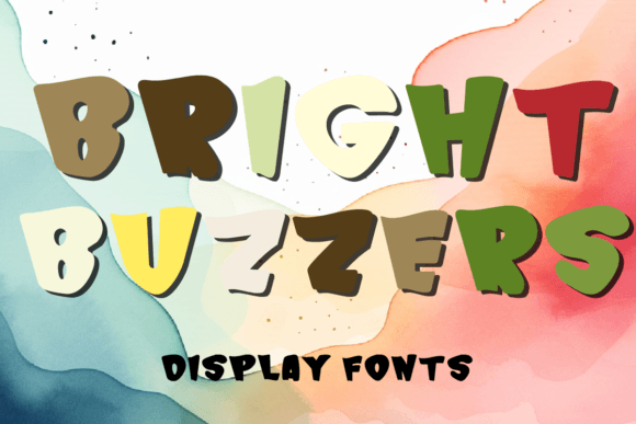 Bright Buzzers Display Fonts for Energetic Brand Identity