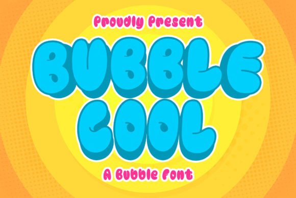 Bubble Cool Font for Web Design