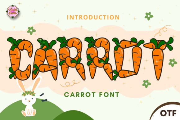 Carrot Font for Creative Design