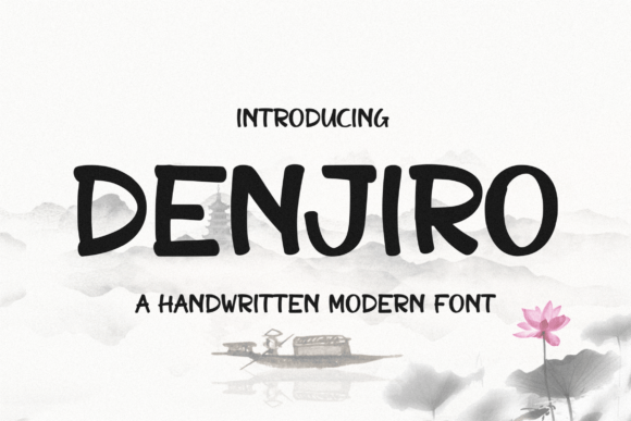 Denjiro: A Fun and Casual Sans Display Font for Campaigns