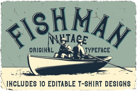 Fishman Font: Vintage Display Style