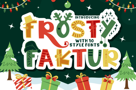 Frosty Faktur Font