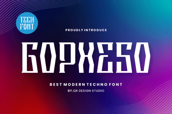 Gopxeso: A Display Font That Elevates Your Brand Identity