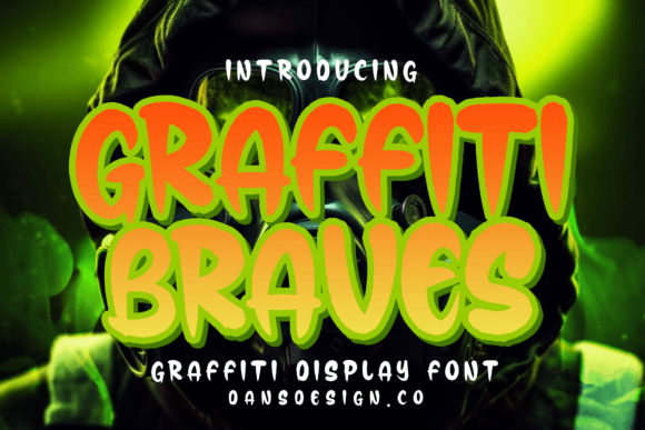 Graffiti Braves Font for Bold Campaigns