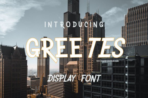 Greetes Font for Creative Brands