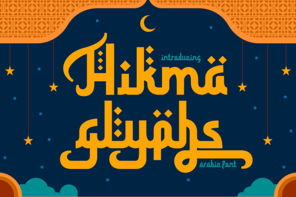 Hikma Glyphs: A Modern Display Font