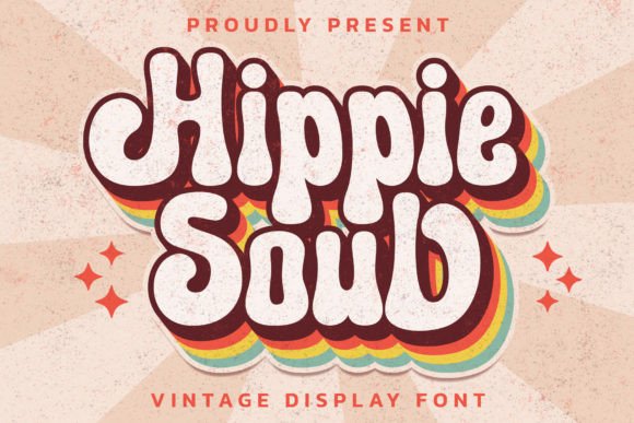 Hippie Soul Display Font Review: Groovy Design