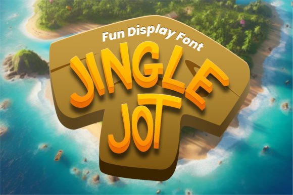 Jingle Jot Display Font for Campaign Headlines That Grab Attention Fast