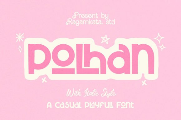 Polhan Display Font for Engaging Social Media and Brand Graphics