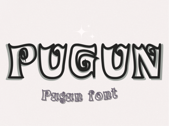 Pugun Font for Creative Projects