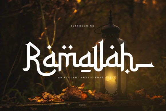 Ramallah Font for Editorial Design