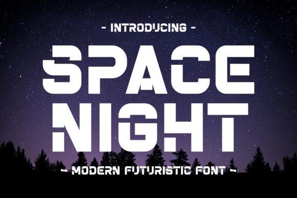 Space Night Font Review