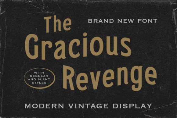 The Gracious Revenge Font