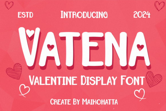 Vatena Font for Creative Makers