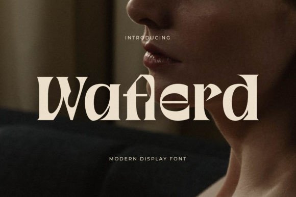 Waflerd: Elegant Display Font