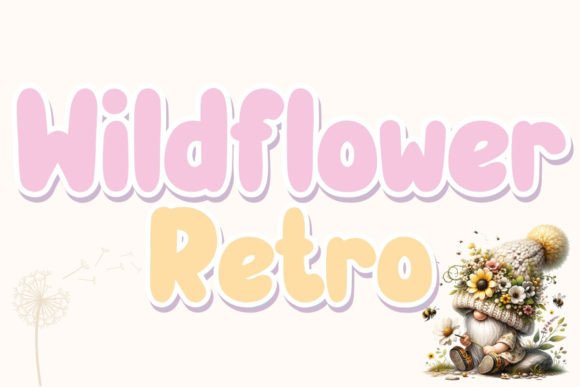 Wildflower Retro Font